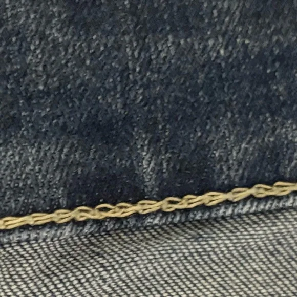 a.n.a Blue Jean Shorts with Floral Embroidery - Picture 6 of 6